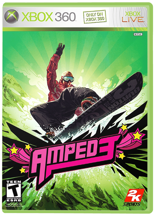Amped 3 cover art for Xbox 360 (X360) video game