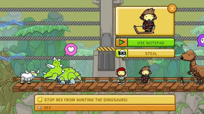 Scribblenauts Unlimited gameplay art for Nintendo Wii U (WiiU) video game