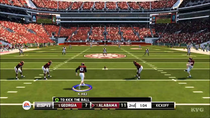 NCAA Football 14 gameplay for PlayStation 3 PS3 video game