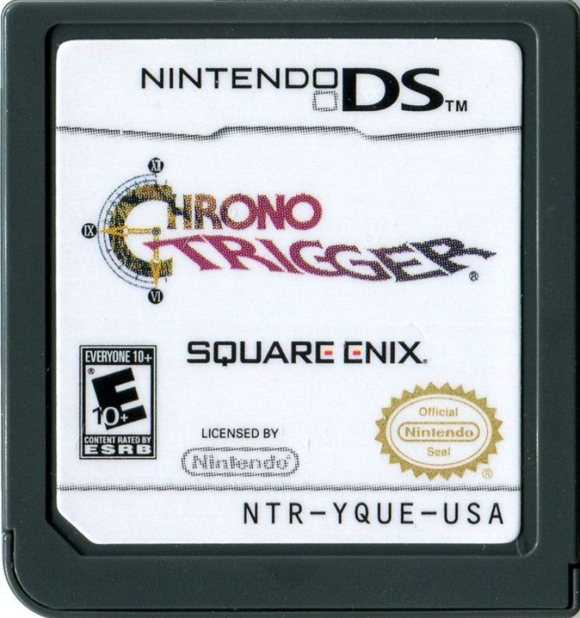 Chrono Trigger cartridge for Nintendo DS (DS) classic JRPG adventure video game