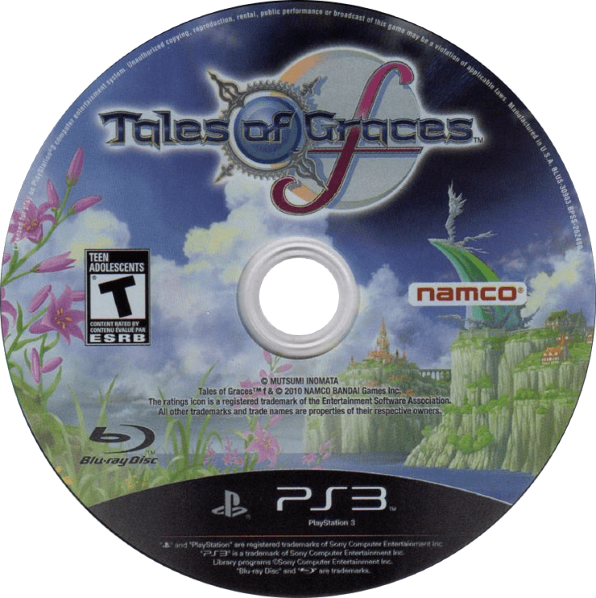 Tales of Graces F for PlayStation 3 (PS3) at Gamers INC, featuring a fast-paced "Style Shift" linear motion battle system and an emotional journey of friendship across the world of Ephinea in this definitive enhanced version of the beloved JRPG classic disc