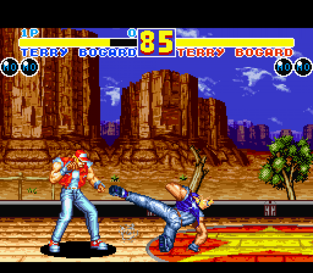 Fatal Fury 2 Super Nintendo Entertainment System SNES video game featuring 2D fighting gameplay Terry Bogard Andy Bogard Joe Higashi martial arts combat special moves combo attacks competitive matches character battles and classic 16 bit Nintendo arcade gameplay retro video game collection collectible gaming appeal gameplay