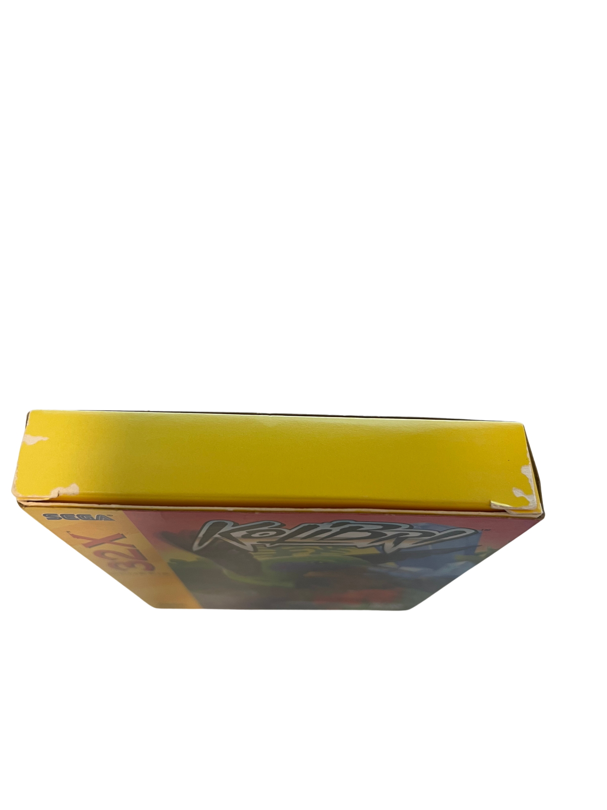 Kolibri Sega 32X retro video game action shooter top of box(1995)