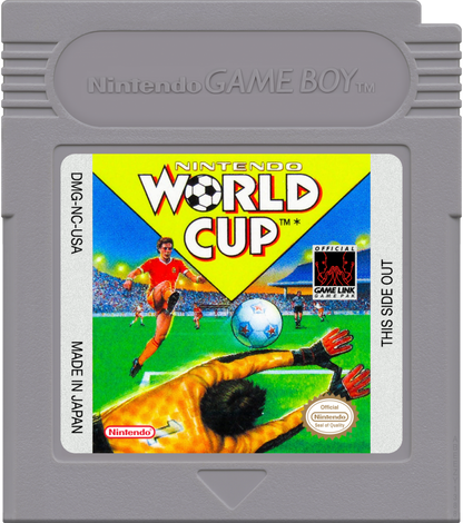 Nintendo World Cup Game Boy sports soccer video game cartridge
