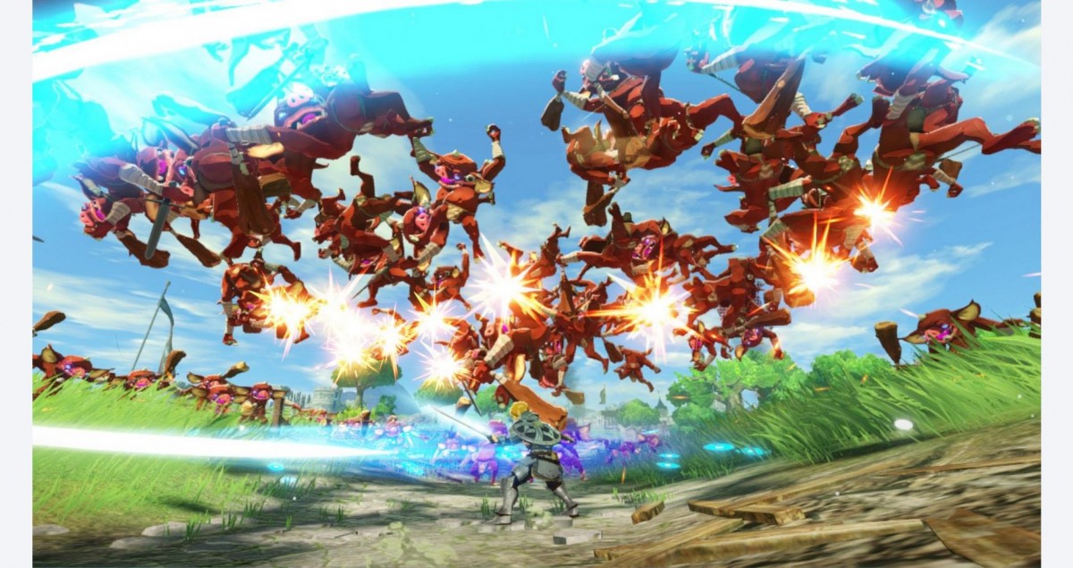 Hyrule Warriors: Age of Calamity – Nintendo Switch (NS) gameplay image for video game for NS