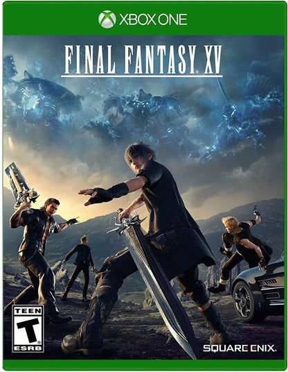 Final Fantasy XV cover art for Xbox One (XONE) action role-playing video game