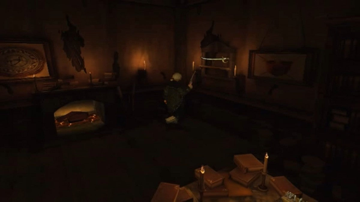 Eternal Darkness Sanity’s Requiem GameCube Nintendo GameCube survival horror psychological horror game sanity effects sanity meter mechanic sanity hallucinations fourth wall tricks ancient evil storyline Lovecraft inspired atmosphere Silicon Knights retro gaming GameCube software video game title gameplay