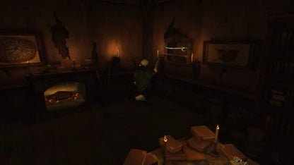 Eternal Darkness Sanity’s Requiem GameCube Nintendo GameCube survival horror psychological horror game sanity effects sanity meter mechanic sanity hallucinations fourth wall tricks ancient evil storyline Lovecraft inspired atmosphere Silicon Knights retro gaming GameCube software video game title gameplay