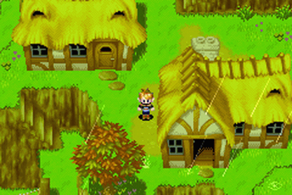 Golden Sun gameplay for Game Boy Advance (GBA) video game
