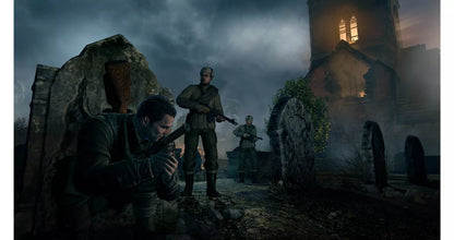 Sniper Elite V2 gameplay for Xbox 360 (X360) tactical stealth sniper shooter video game