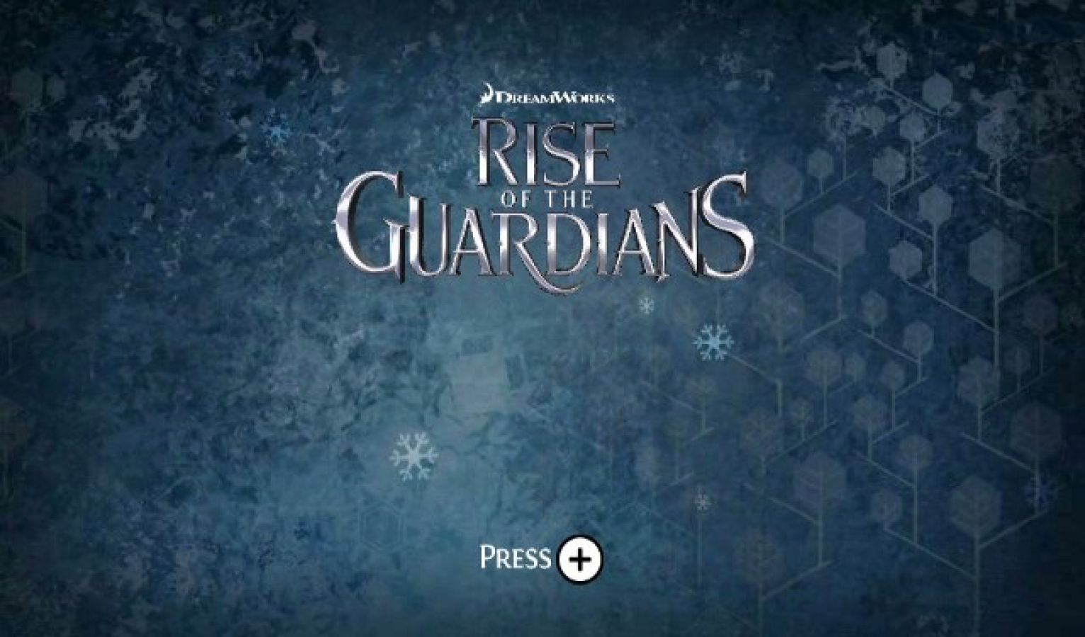 Rise of the Guardians – Nintendo Wii (Wii) action-adventure fantasy family video game title screen