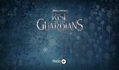 Rise of the Guardians – Nintendo Wii (Wii) action-adventure fantasy family video game title screen
