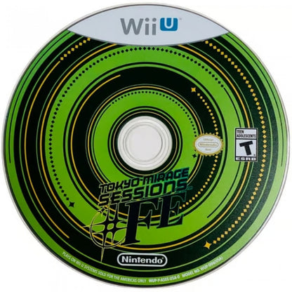 Tokyo Mirage Sessions FE Special Edition retro Nintendo Wii U video game featuring fantasy JRPG combat, anime style storytelling, turn based battles and music inspired adventure gameplay - disc