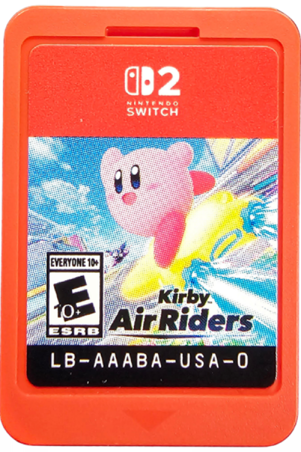 Kirby Air Riders Nintendo Switch 2 for racing action video game fans featuring Kirby characters high speed air ride vehicles competitive races arena battles power ups character abilities colorful tracks multiplayer gameplay and fast paced Nintendo action collectible gaming appeal game cartridge