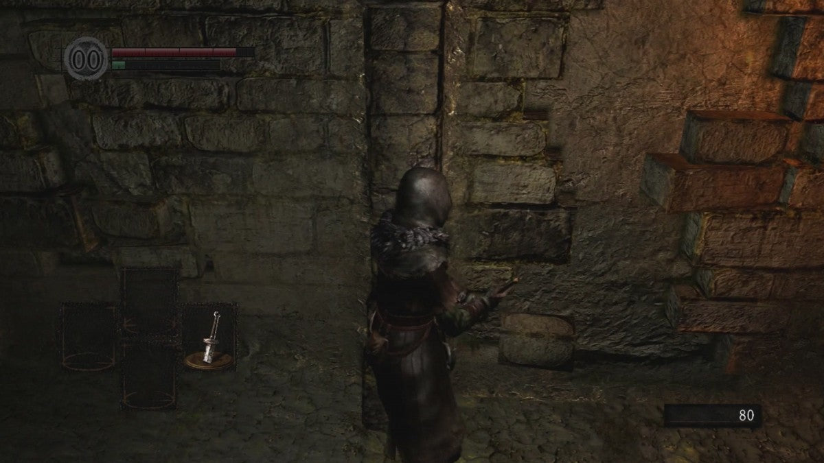 Dark Souls gameplay for Xbox 360 (X360) action role-playing video game