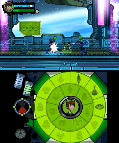Ben 10: Omniverse 2 gameplay for Nintendo 3DS (3DS) action-adventure video game