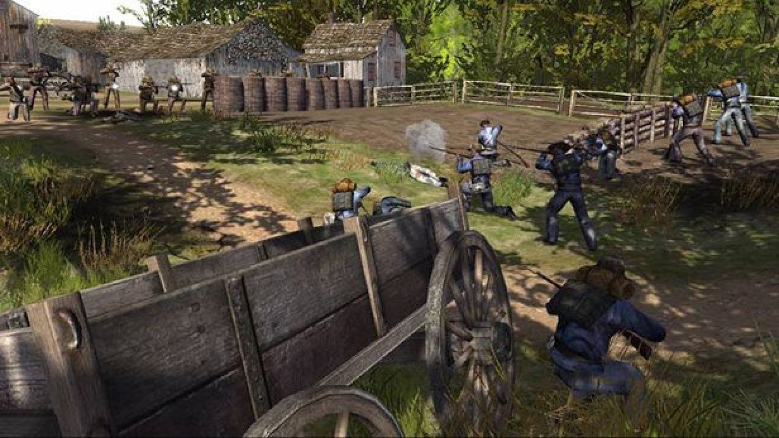 The History Channel: Civil War: A Nation Divided gameplay for PlayStation 2 (PS2) video game