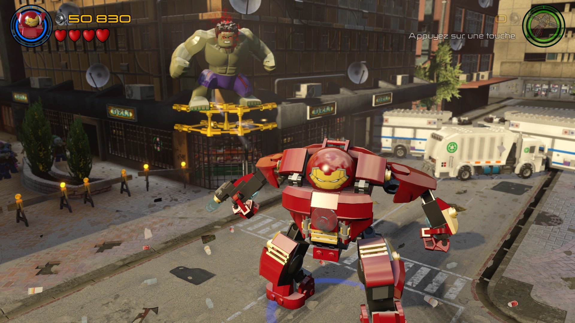 LEGO Marvel Super Heroes gameplay for PlayStation 3 PS3 video game