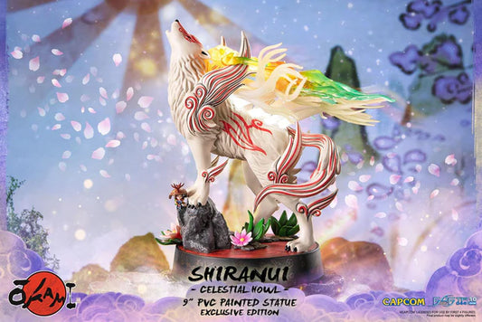 Okami Shiranui 9 inch PVC painted statue figure