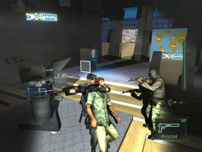 Tom Clancy’s Splinter Cell Pandora Tomorrow for Xbox Original Platinum Hits gameplay