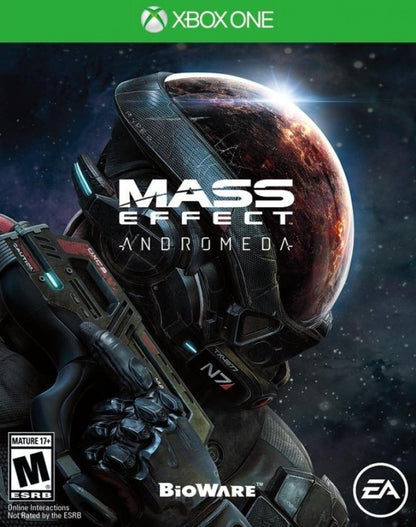 Mass Effect: Andromeda cover art for Xbox One (XONE) action-role-playing video game