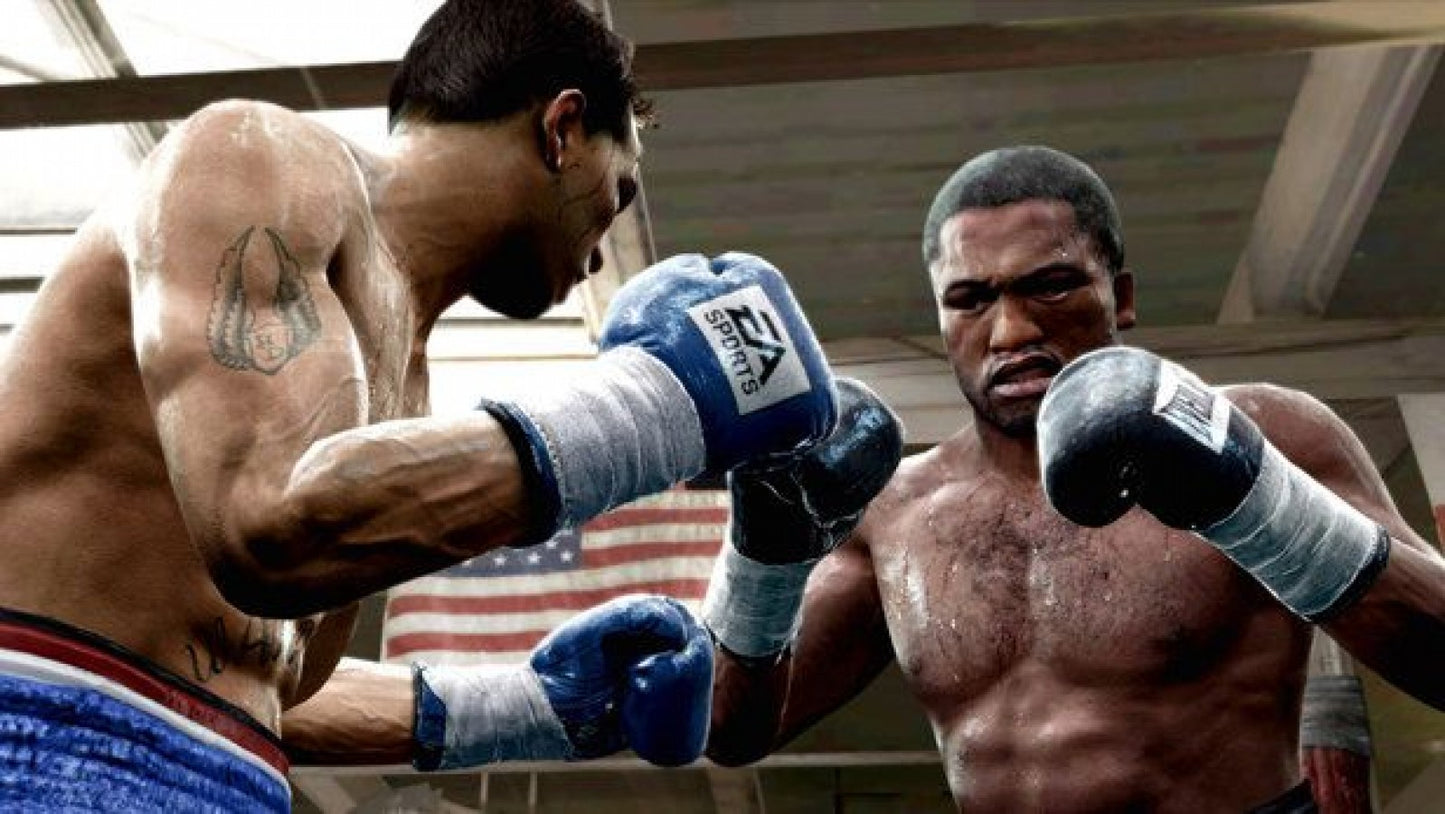 Fight Night: Round 3 gameplay for PlayStation 2 (PS2) realistic boxing sports simulation video game