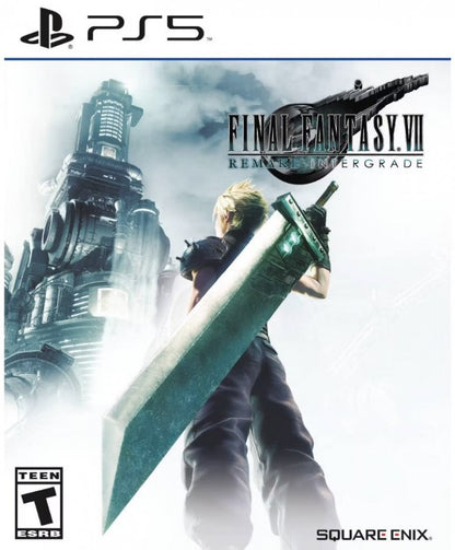 Final Fantasy VII Remake: Intergrade cover art for PlayStation 5 (PS5) action RPG video game