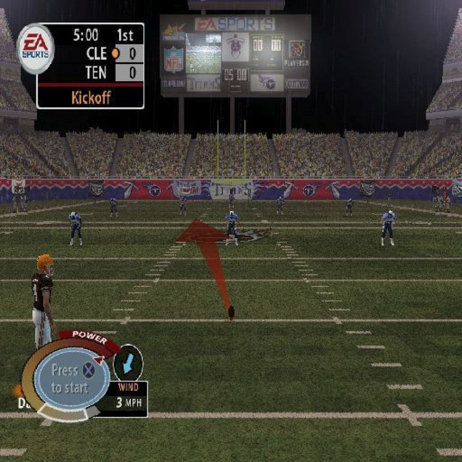 Madden NFL 2005 gameplay for PlayStation 2 (PS2) sports video game