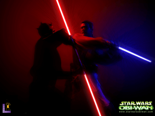 Star Wars Obi-Wan Platinum Hits Xbox game featuring lightsaber-focused action adventure gameplay on the original Xbox