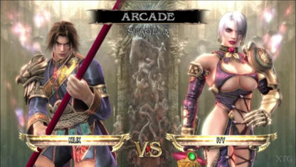 Soul Calibur IV Premium Edition for Xbox 360 with special edition packaging and character-themed content gameplay