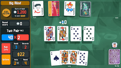 Balatro Nintendo Switch inspired design featuring roguelike deck building card game aesthetic strategic poker inspired mechanics powerful joker combinations score chasing progression addictive indie gameplay stylish modern presentation gameplay