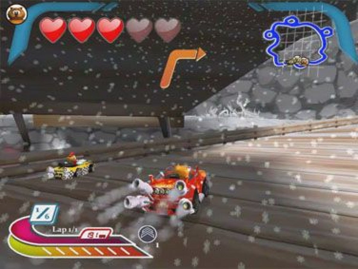 Heathcliff: The Fast and The Furriest – Nintendo Wii (Wii) kart racing action gameplay for video game