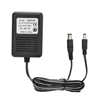 XYAB brand 3-in-1 power adapter compatible with Sega Genesis, Nintendo NES, and Super Nintendo SNES consoles providing reliable AC power