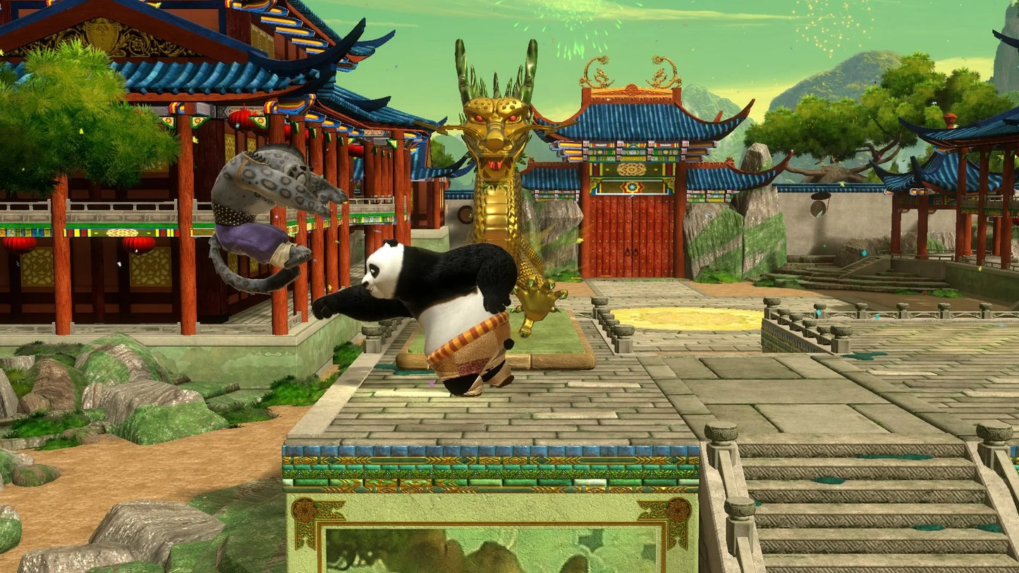 Kung Fu Panda Showdown of Legendary Legends gameplay for Nintendo Wii U video game.