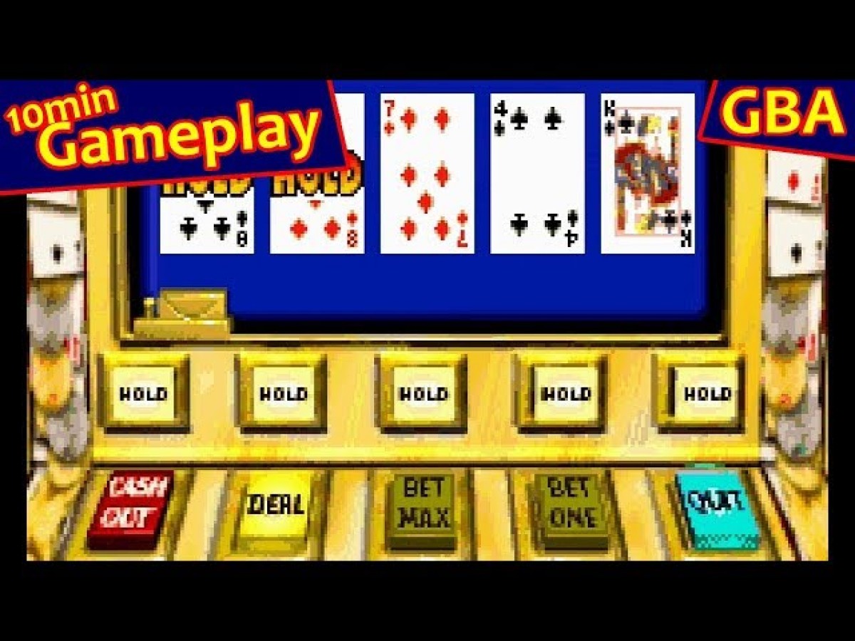 Caesars Palace Advance Game Boy Advance GBA video game, casino simulation, card and table games, handheld gambling-style gameplay