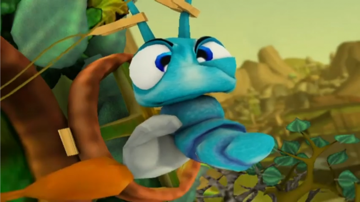 Zapper One Wicked Cricket GameCube game featuring action platformer gameplay and colorful insect-themed adventure gameplay screenshot