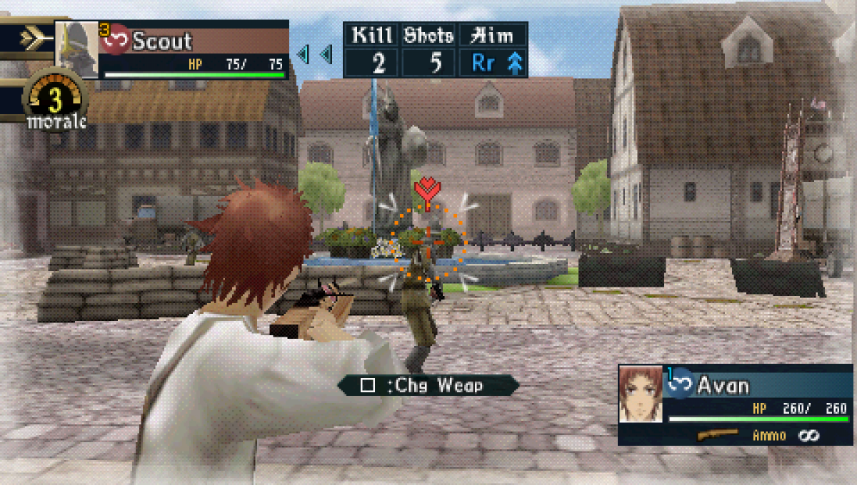 Valkyria Chronicles 2 – gameplay for PlayStation Portable (PSP) tactical role-playing game