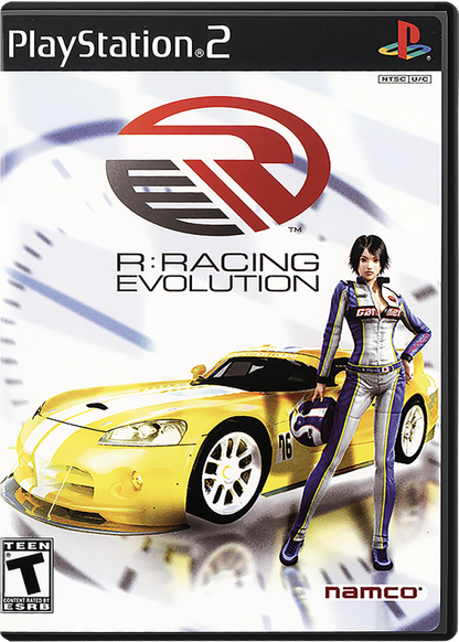 R: Racing Evolution cover art for PlayStation 2 (PS2) video game