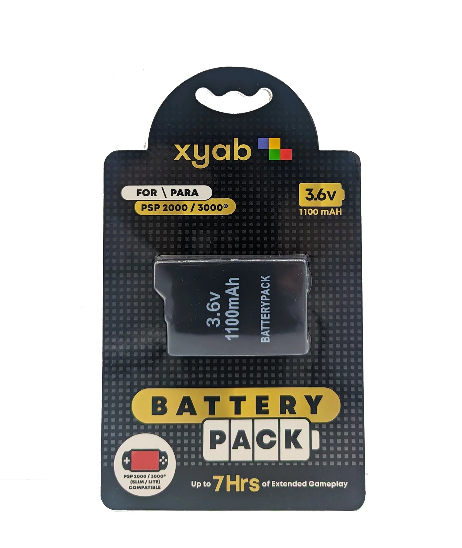Super capacity replacement battery for PlayStation Portable PSP 2000 and 3000 models providing extended gaming time and reliable power
