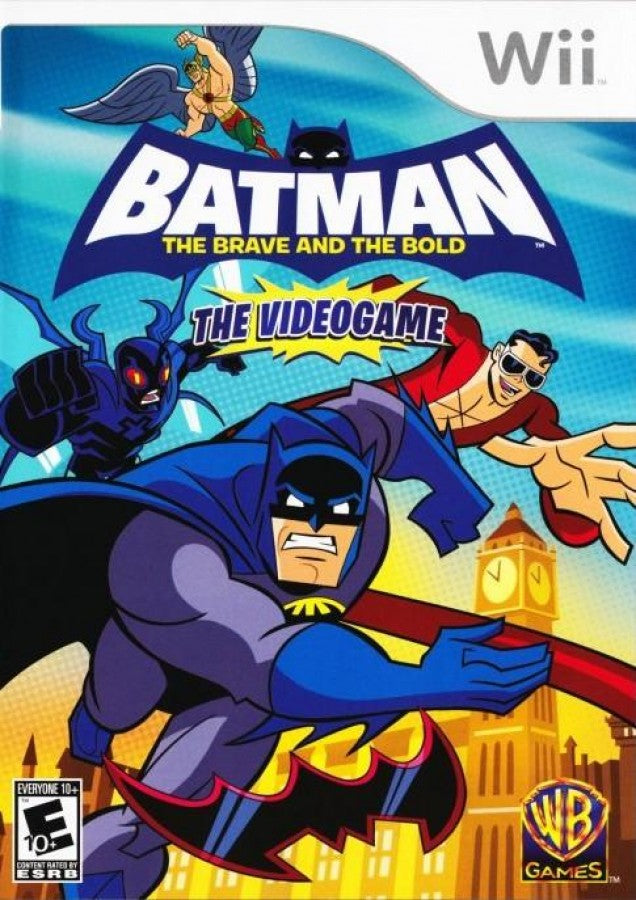Batman: The Brave and the Bold cover art for Nintendo Wii (Wii) video game