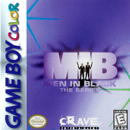 Men in Black: The Series cover art for Game Boy Color (GBC) video game
