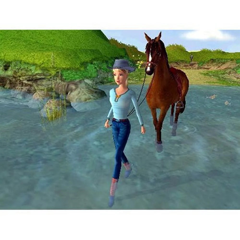 Barbie’s Horse Adventure: Wild Horse Rescue for PlayStation 2 with horseback riding and animal rescue theme gameplay