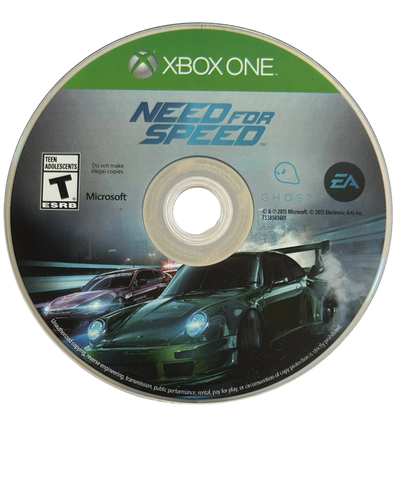 Need for Speed Xbox One racing video game EA Sports Ghost Games street racing car customization tuner cars police pursuit open world racing gameplay drifting nitrous high speed racing simulator arcade racing Xbox One software game title disc
