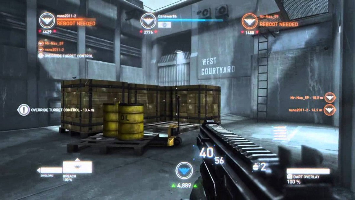 Syndicate gameplay for PlayStation 3 (PS3) video game