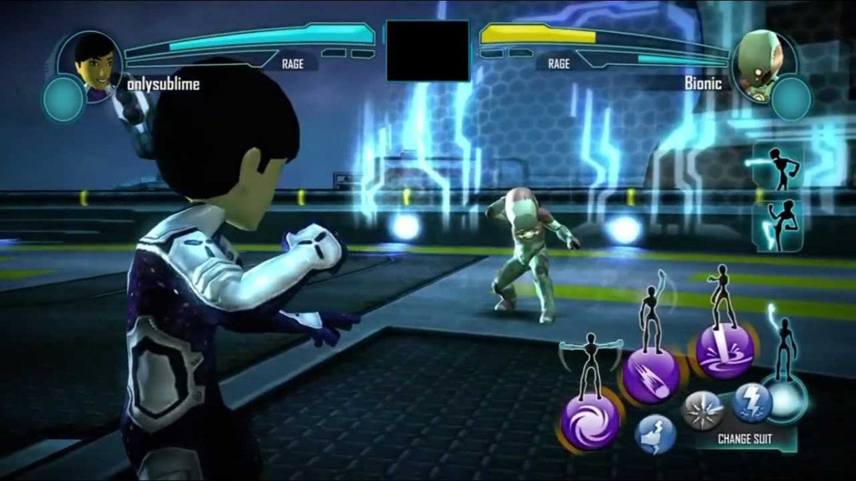 PowerUp Heroes Xbox 360 for retro video game enthusiasts featuring motion controlled fighting gameplay superhero inspired combat Kinect powered full body controls futuristic battles unlockable powers competitive multiplayer action and collectible gaming appeal gameplay