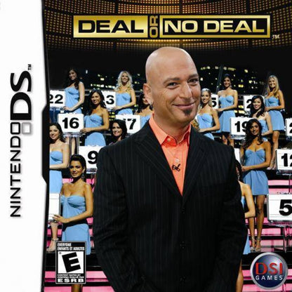 Deal or No Deal cover art for Nintendo DS (DS) game show puzzle video game