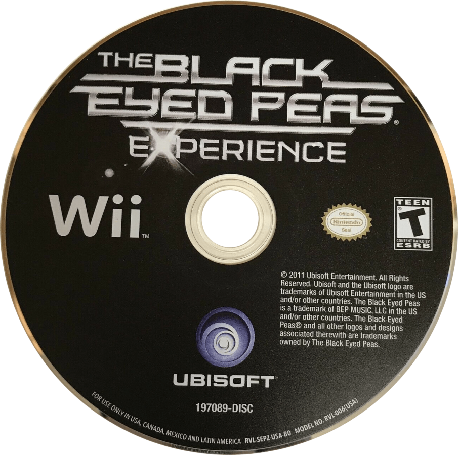 The Black Eyed Peas Experience – Nintendo Wii (Wii) dance rhythm music performance video game disc