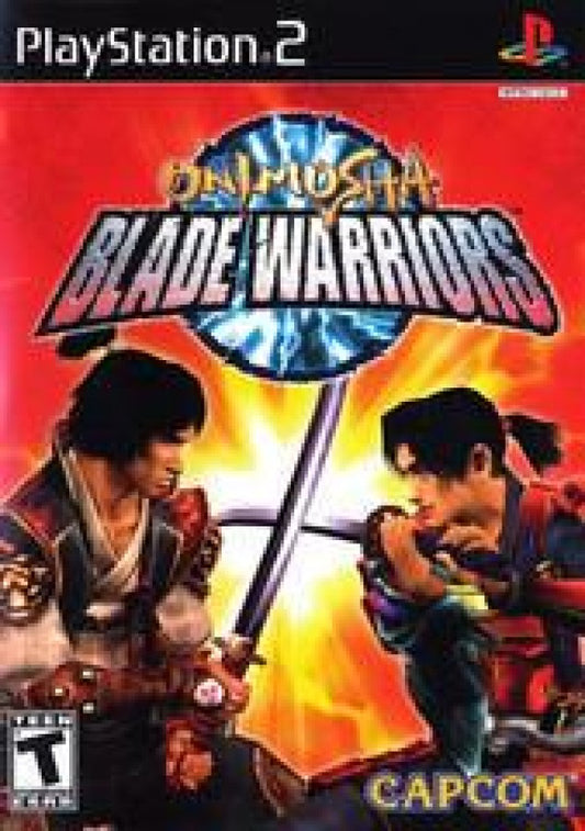 Onimusha: Blade Warriors cover art for PlayStation 2 (PS2) video game
