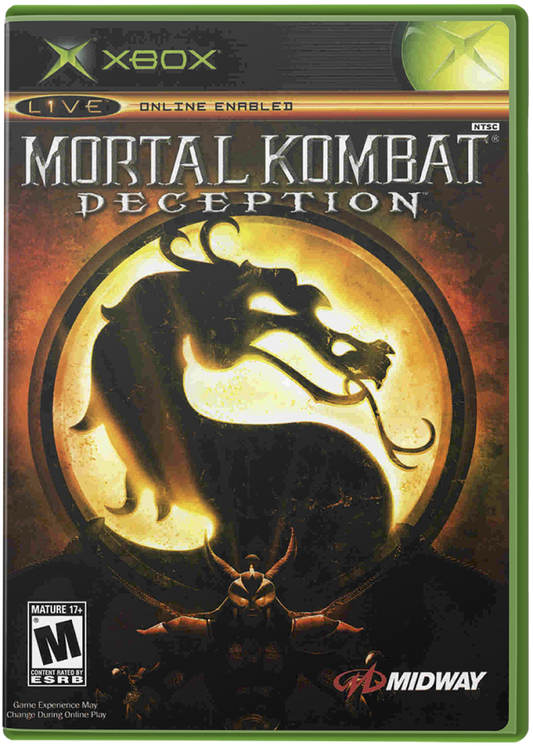 Mortal Kombat: Deception – Xbox (XBOX) cover art for video game for XBOX