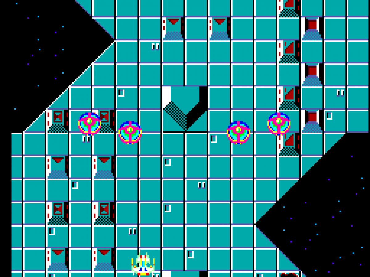 Astro Warrior Sega Master System SMS for arcade shoot em up video game fans featuring space combat futuristic environments enemy waves power ups weapon upgrades scrolling shooter gameplay challenging stages boss battles and classic Sega Master System action collectible retro gaming appeal gameplay